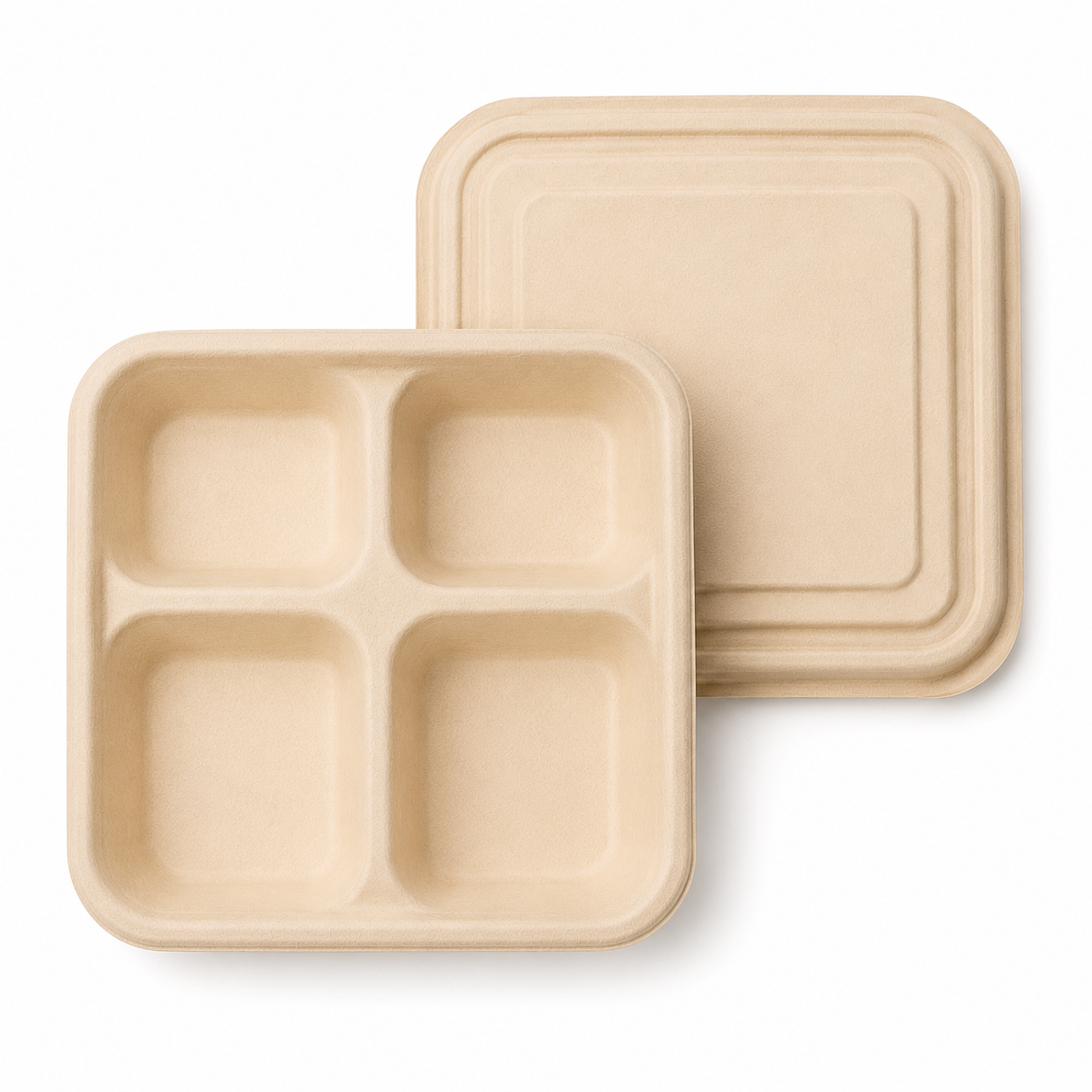 4CP Square Plate & Lid