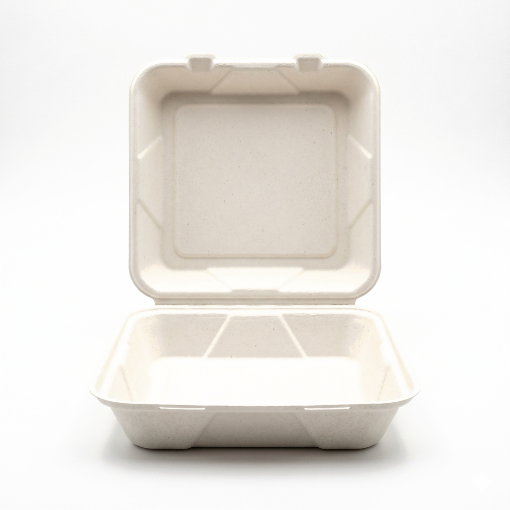 9" x 9" Clamshell